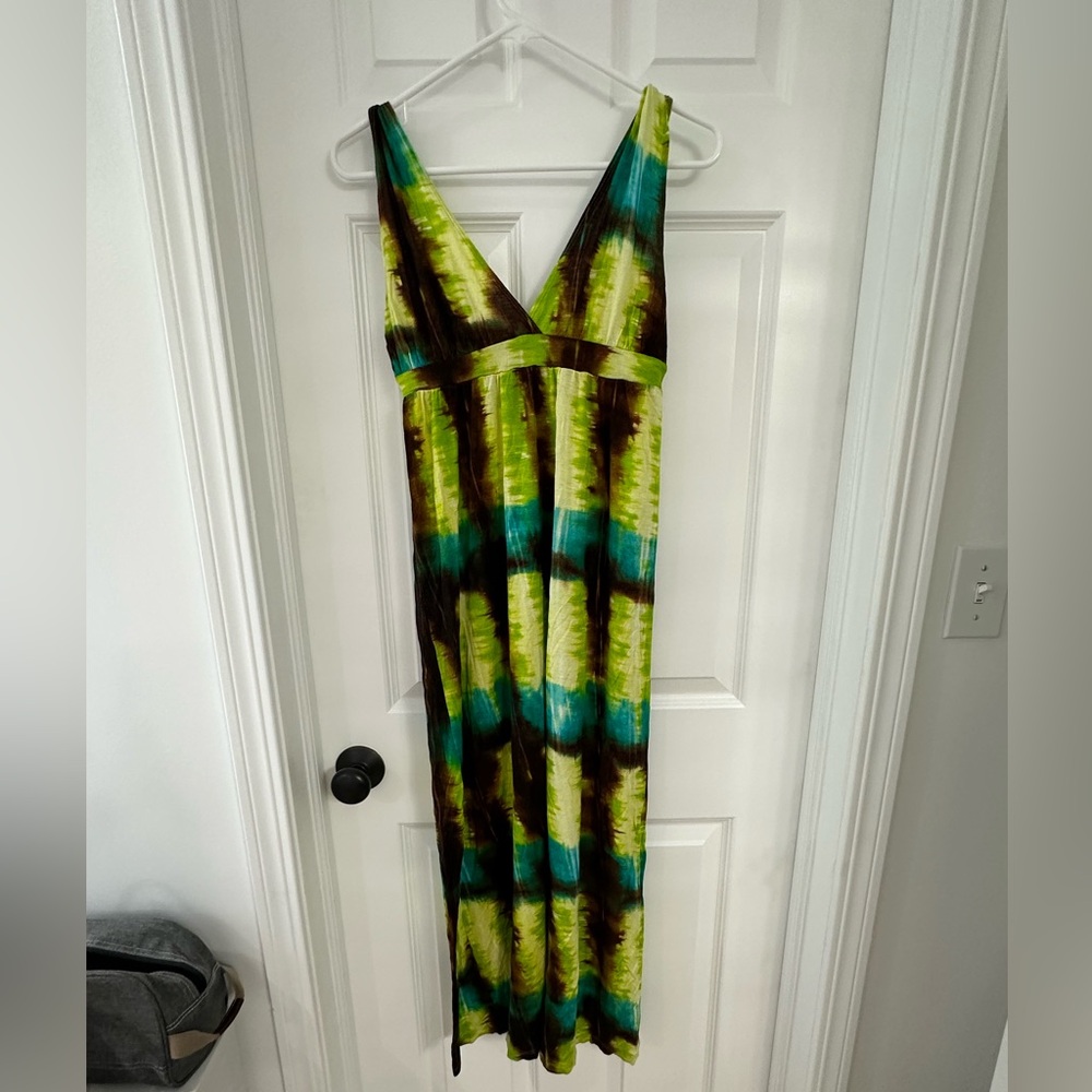 Gorgeous multicolored Bohemian style Maxi dress
